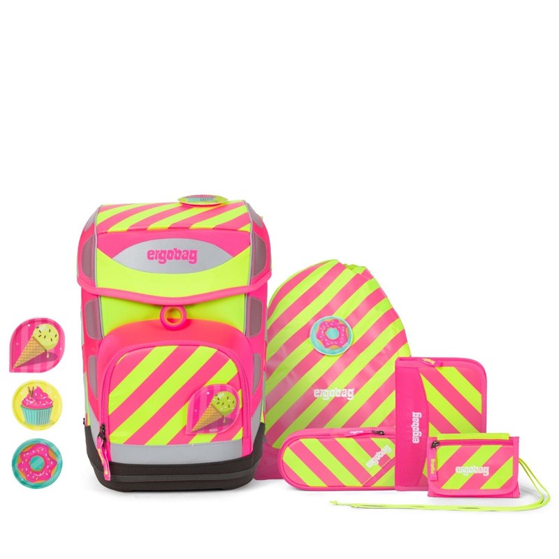 Ergobag Skoletaskesæt Cubo Neo Pink 1