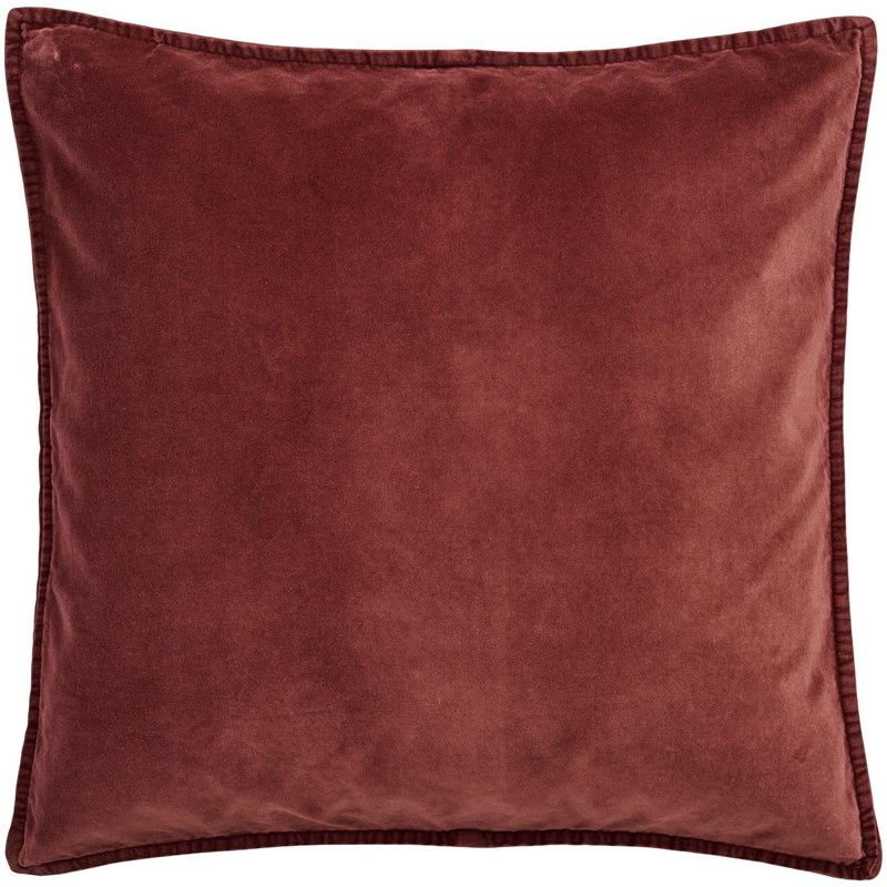 Ib Laursen Kuddfodral Velour Plommon 50x50cm