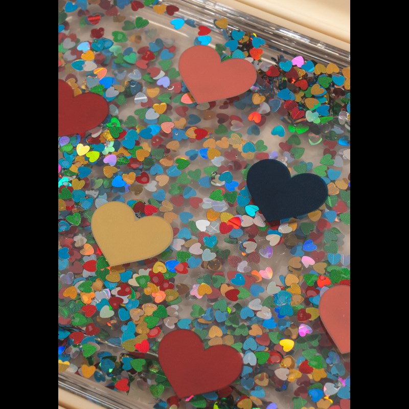 Konges Sløjd Madkasse Glimmer Coeur Coloré Multi 3