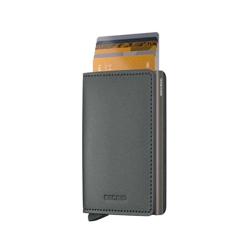 Secrid Slimwallet Svart/grå 1