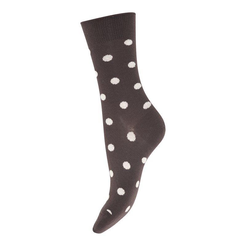 Conmé Strumpor Big Dot Mocca Brun Str. 37-39