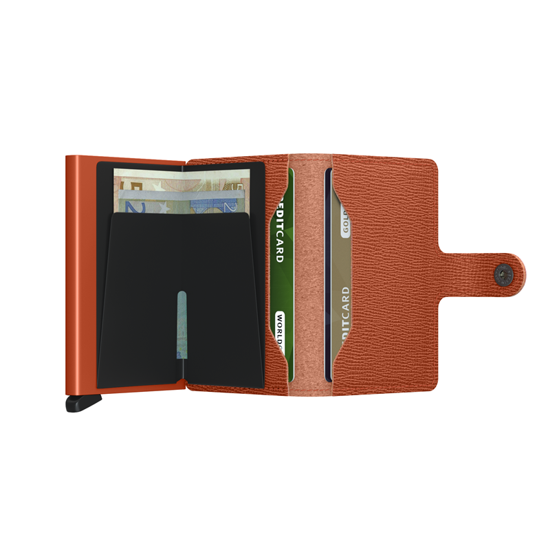 Secrid Kortholder Mini wallet Orange brun 3