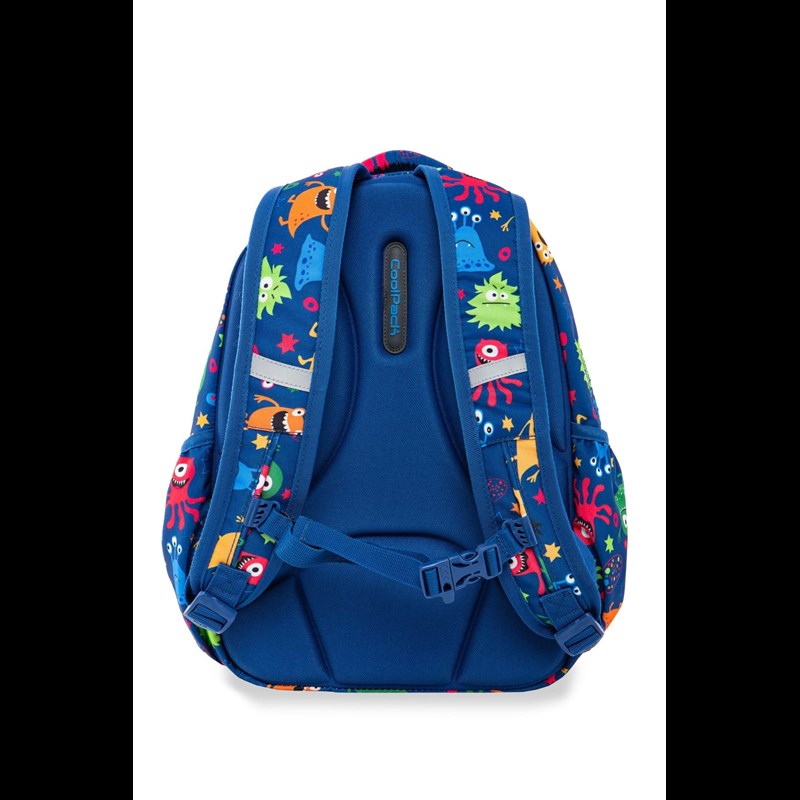 Coolpack Skoletaskesæt Strike S Blå m/ gul 4