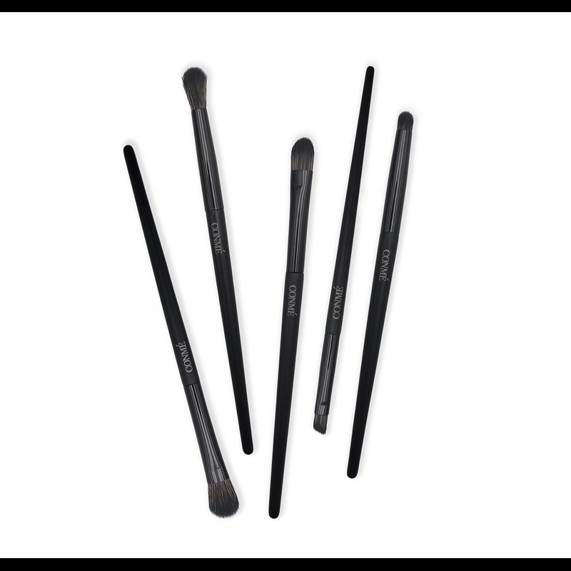 Conmé Makeup Ögonborste Set Svart 3