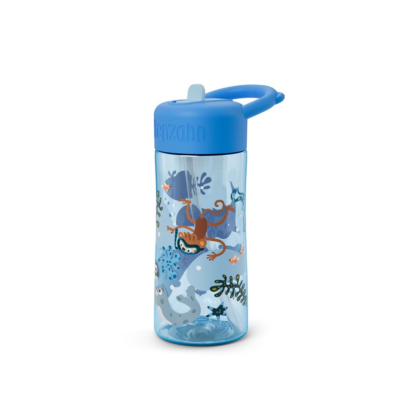 Affenzahn Dricksflaska Underwater World Blå 1