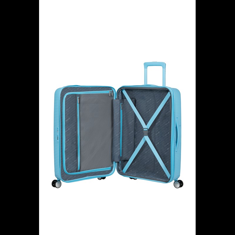 American Tourister Resväska soundbox Blå/Ljusblå 67 Cm 3