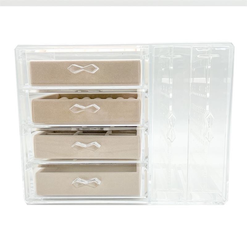 UNIQ Smyckesorganisatör Genomskinlig 2