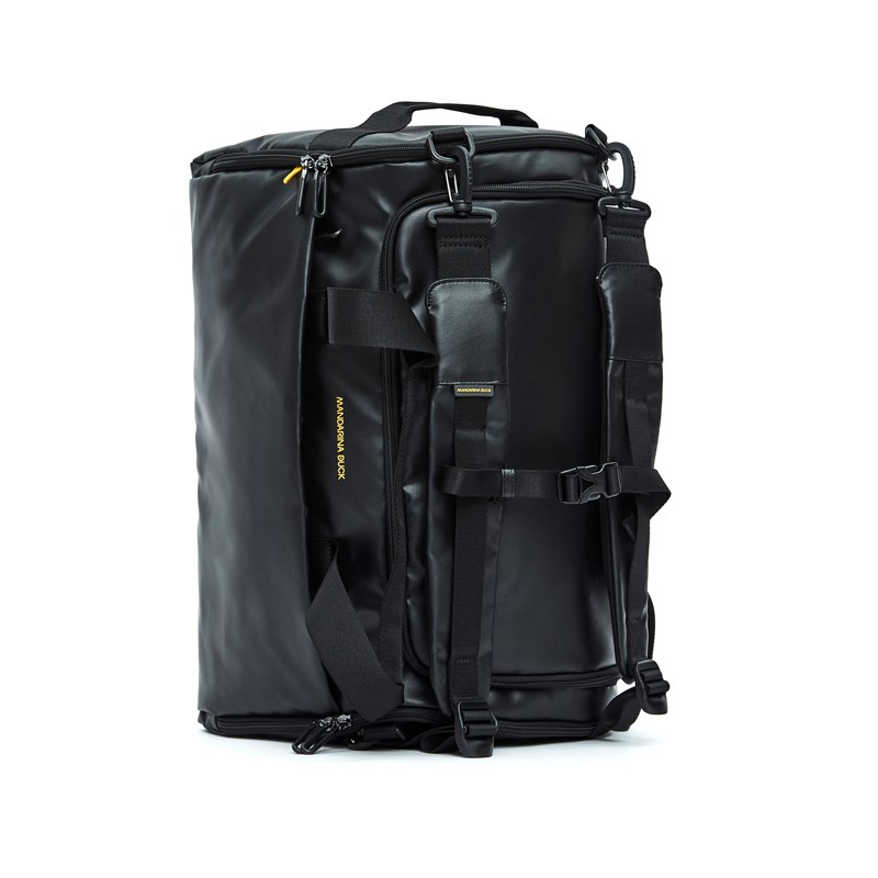 Mandarina Duck Rejsetaske Eco Coated Duffle Sort 5