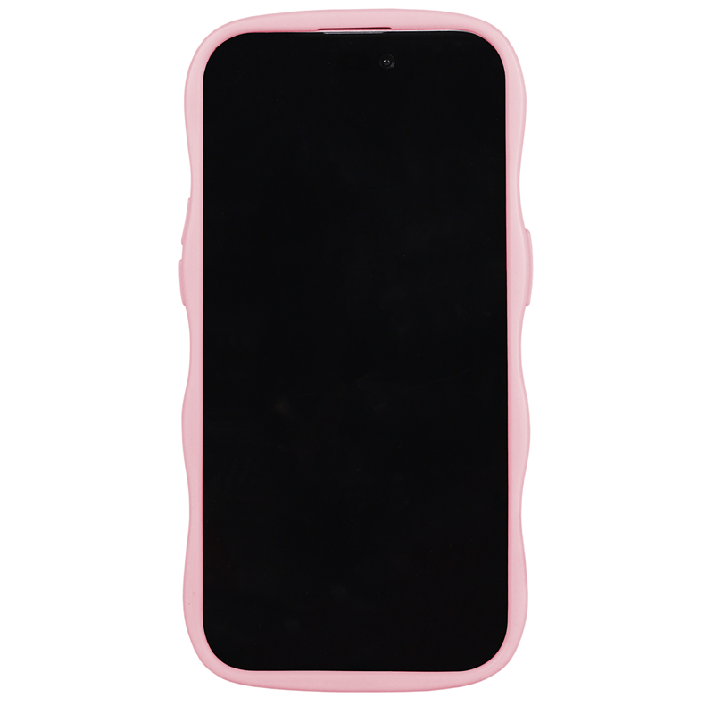 Holdit Mobilcover Wavy Pink iPhone 14 Pro 4