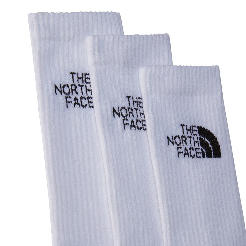 The North Face Strømpe Multi Sport Cush 3-pak Hvid 44-46 3