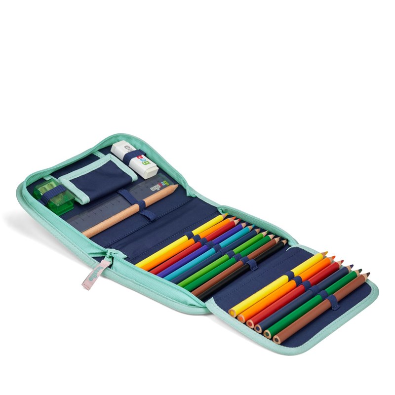 Ergobag Penalhus Magic Bubble Turkis/Pink 2