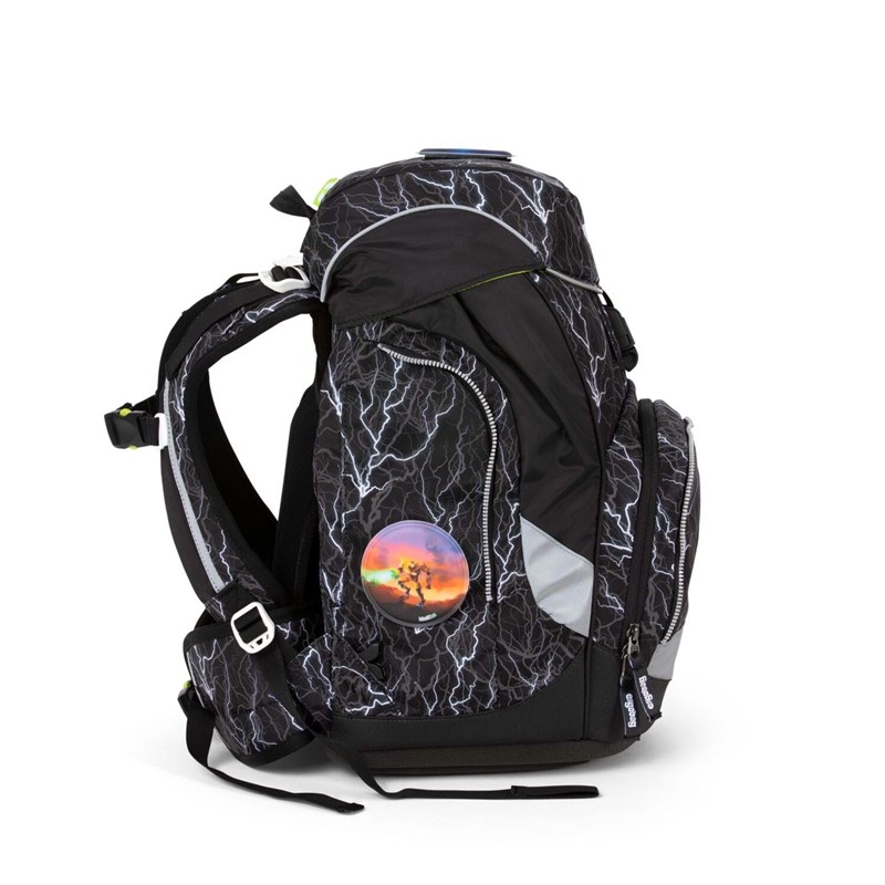 Ergobag Skoletaskesæt Pack Glow Sort/Hvid 3