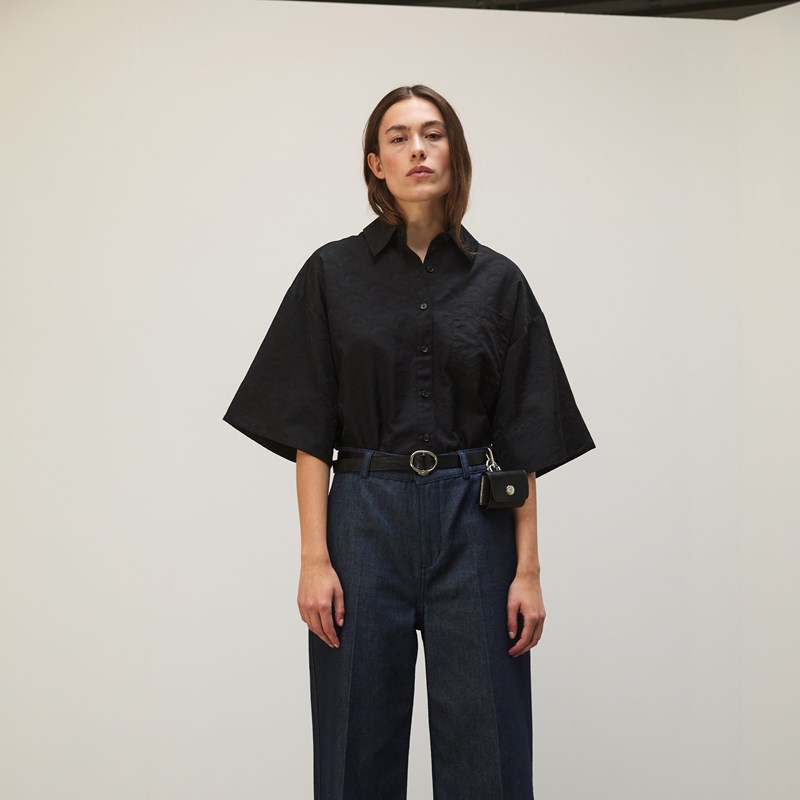 BLANCHE Damebælte Olive Sort 4