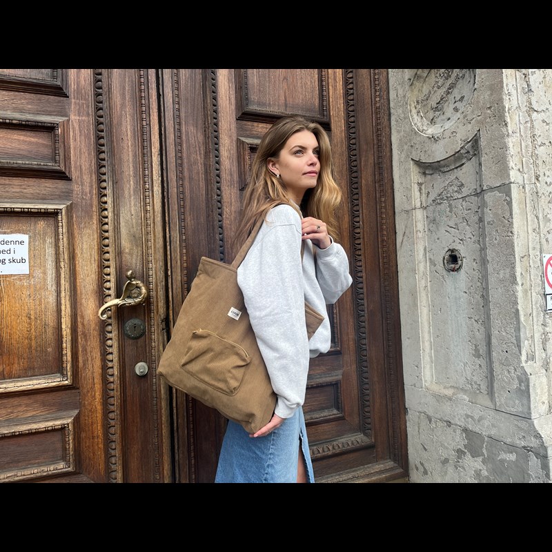 Conmé Net fløjl Brun 2