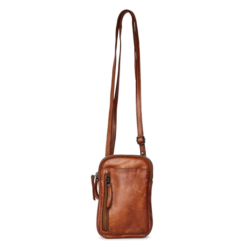 Pia Ries Mobiltaske Cognac 6