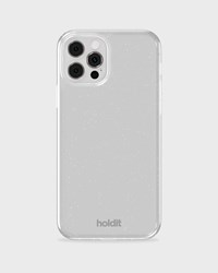 Holdit Mobilfodral Glitter Vit iPhone 12/12 Pro 1