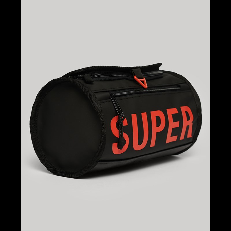 Superdry Toilettaske Tarp Wash Bag Sort/Beige 3
