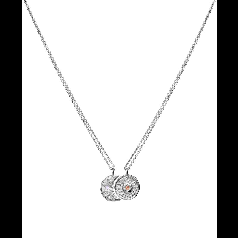 Maanesten Halsband Friendship Silver 3