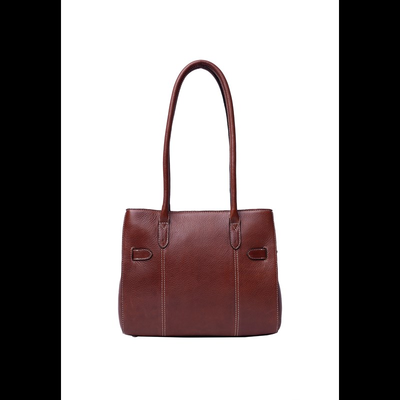 RE:DESIGNED Skuldertaske Nellie Small Cognac 1