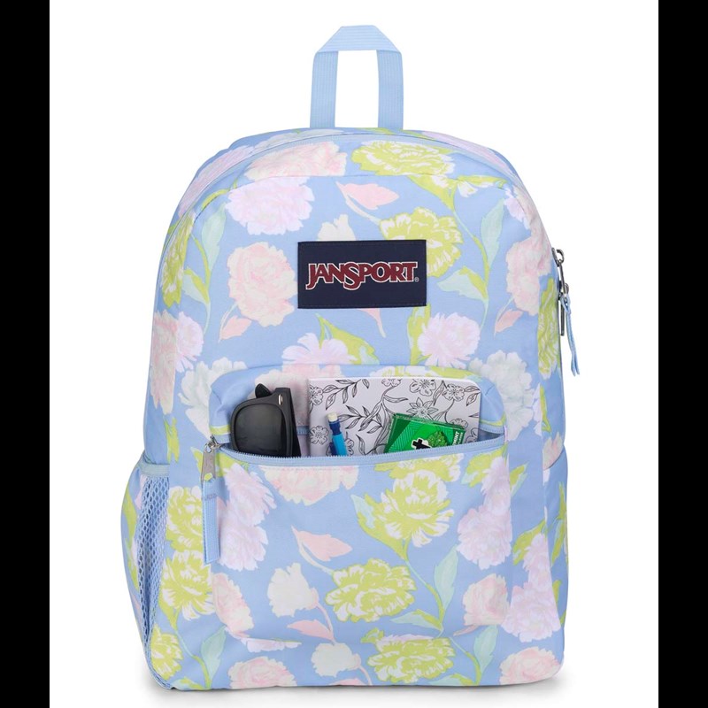 JanSport Rygsæk Cross Town Blå/mønster 6