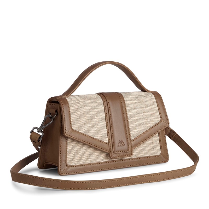 MARKBERG Crossbody Zoe Canvas Mix Brun/Beige 5