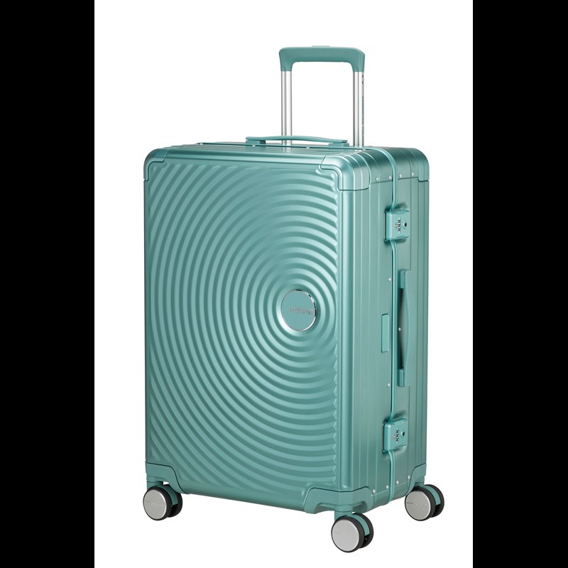 American Tourister Kuffert Soundbox Alu Turkis 68 Cm 2