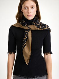 By Malene Birger Scarf Cornelis  Brun/beige 1
