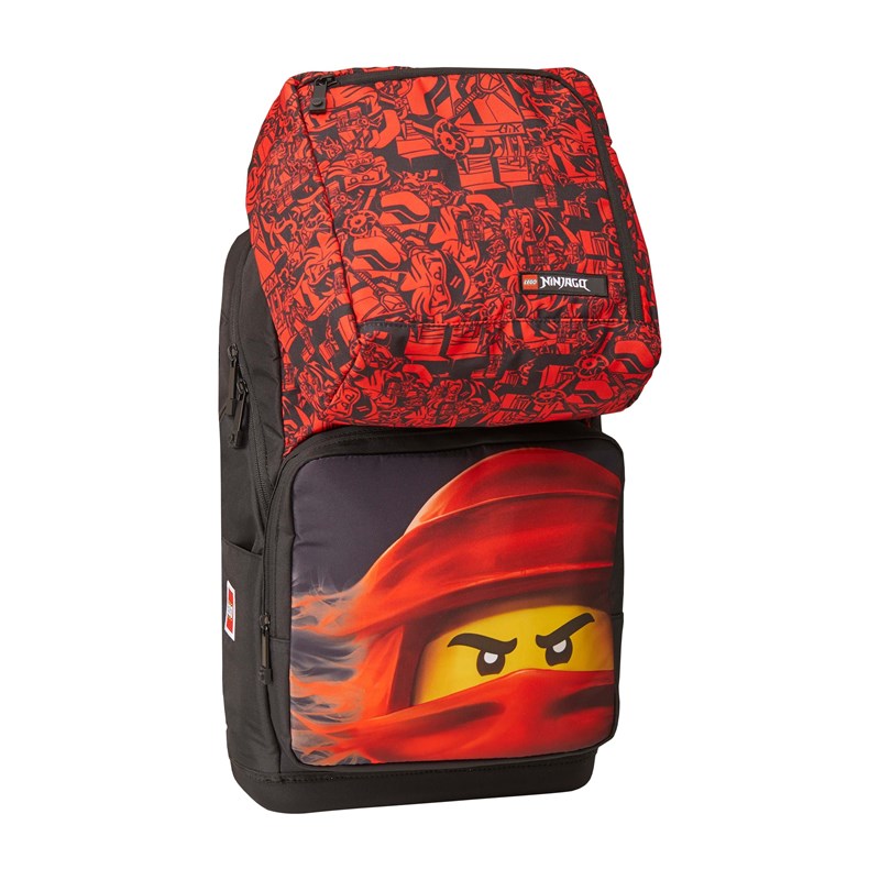 LEGO Bags Skolväskeset Optimo+ Ninjago R Röd 3