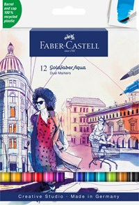 Faber-Castell Tuscher Goldfaber Dual 12 st. Multi 1
