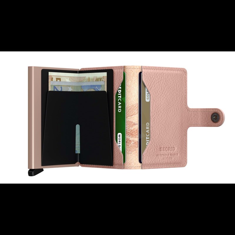 Secrid Kortholder Mini wallet Pink mønstret 4