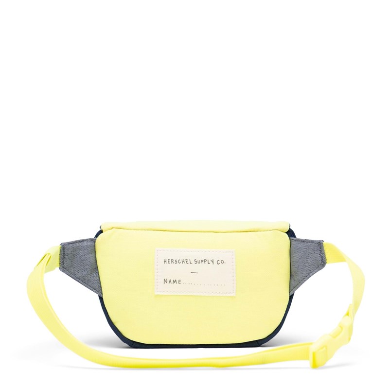 Herschel Bæltetaske Twelve Blå m/ gul 2