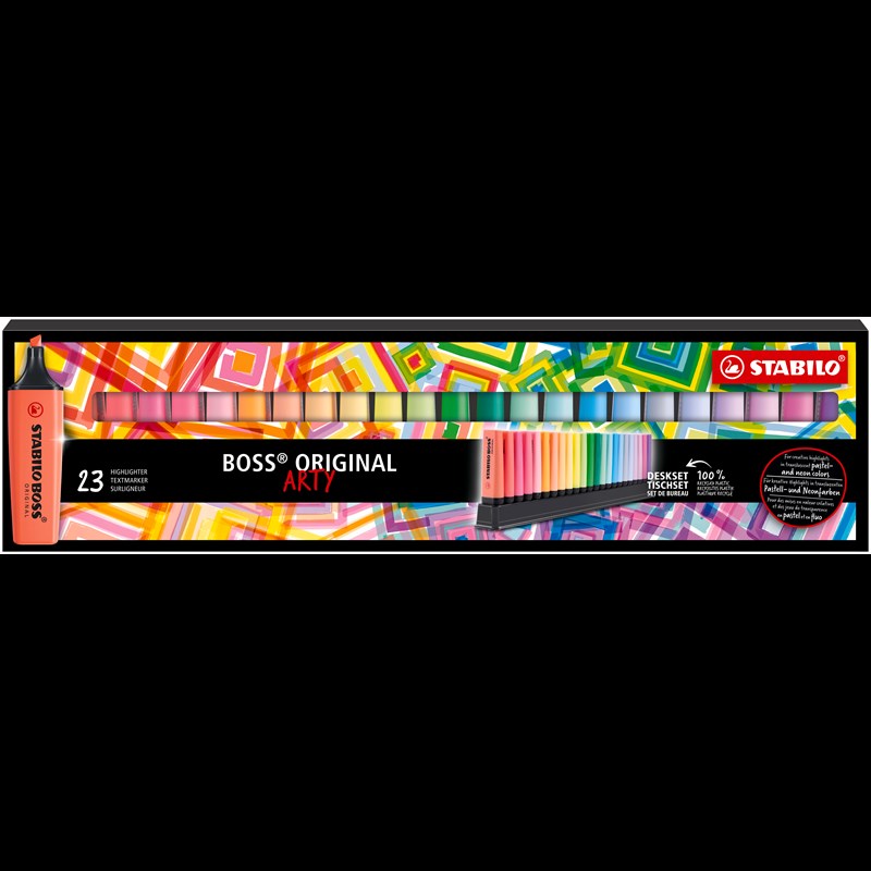 STABILO Highlighter Boss Arty 23-pack Multi