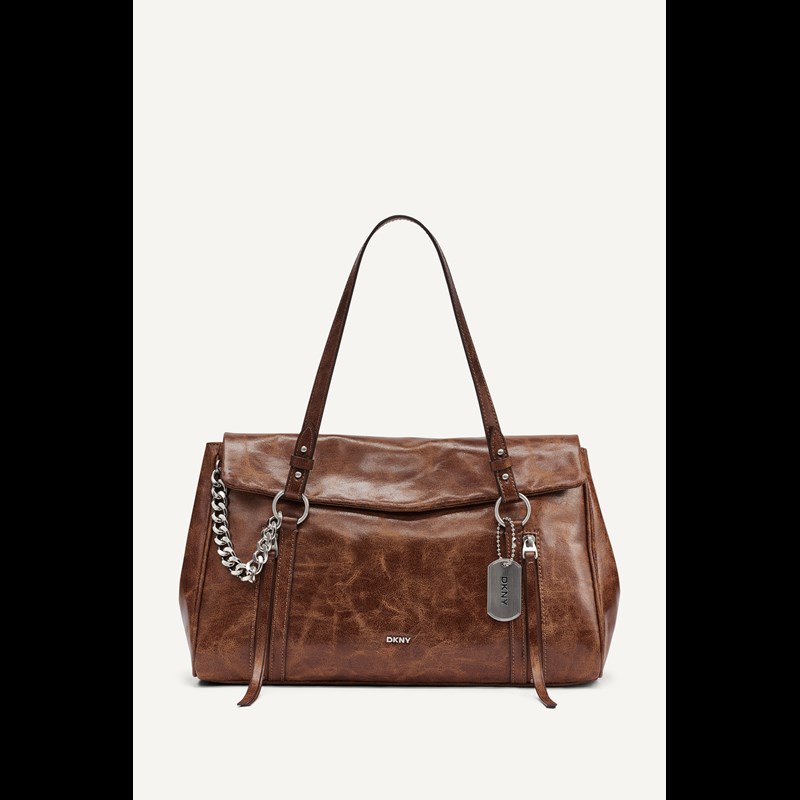 DKNY Skuldertaske Skye MD Brun/Beige 1