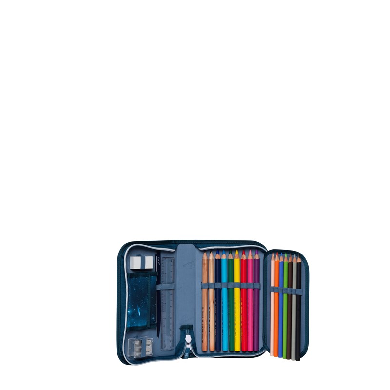 Beckmann Skoletaskesæt Unicorn Pink mønstret 6