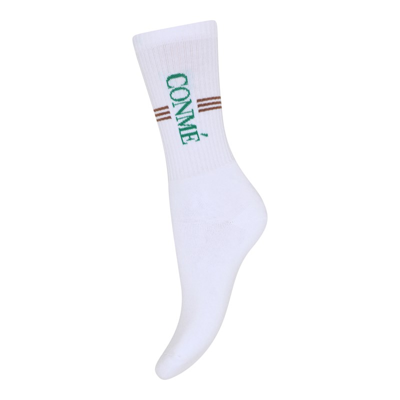 Conmé Strumpor Logo Beige/grön 37-39