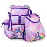 JEVA Skolväska Beginners Unicorn Lila