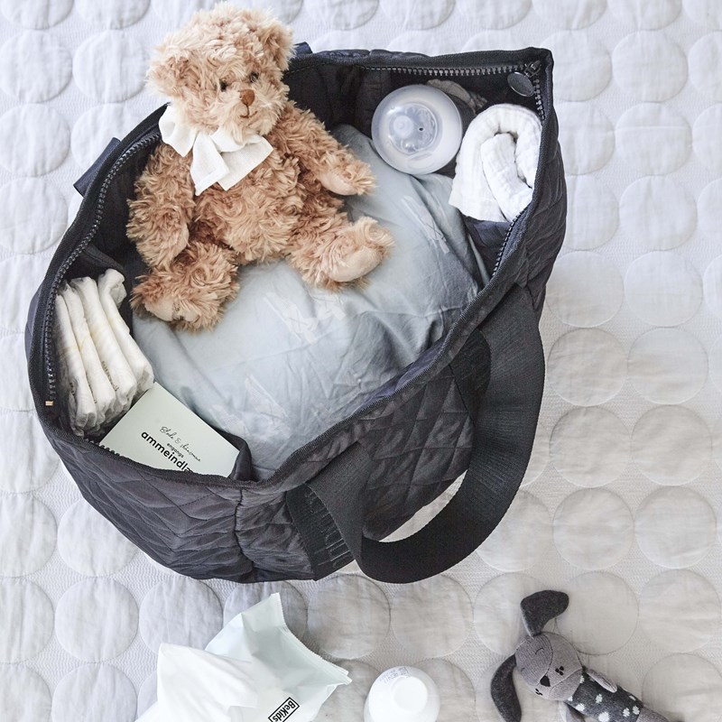 cphbags Weekendtaske Sort Quilt 4