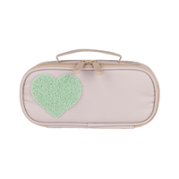 Grow Pennfodral Ovalt Green Heart Beige 1