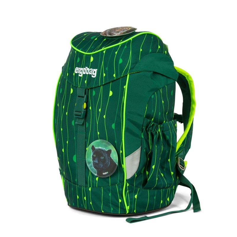 Ergobag Børnehaverygsæk Mini Lumi Edit Grøn mønster 7