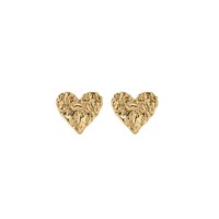Winther Studio Ørestikker Heart Guld 1