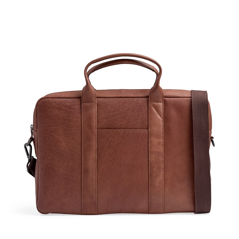 Tyler & Co Computertaske Bronx Cognac 14" 1
