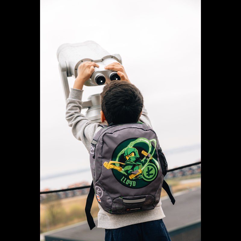 LEGO Bags Børnehaverygsæk Element Master Grå/grøn 7