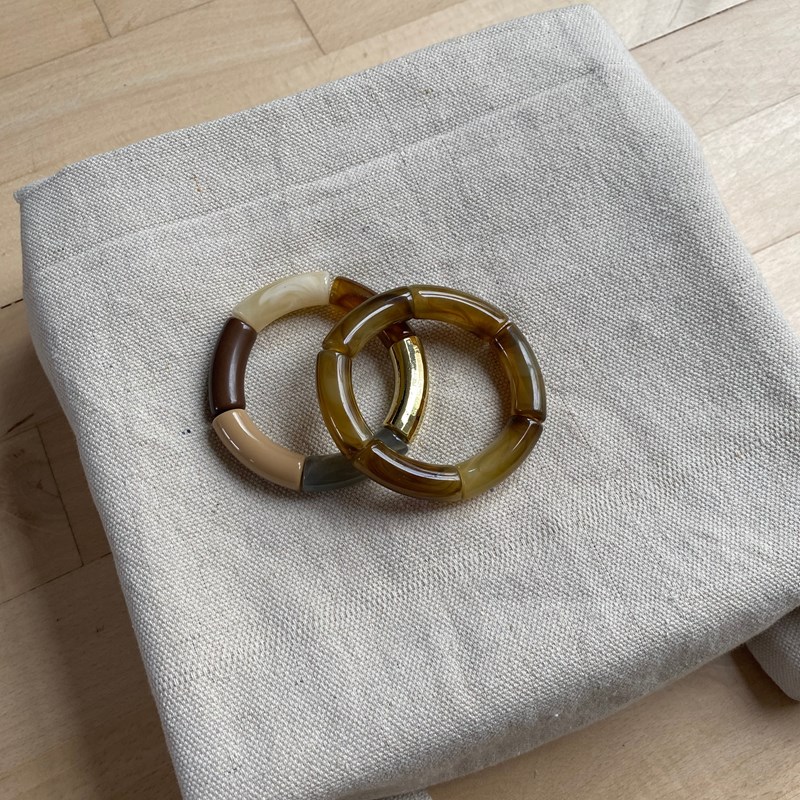 Conmé Armband Puzzle Karamell 9