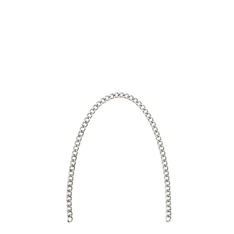 Noir Desire Taskekæde Curb 60 cm Sølv 1
