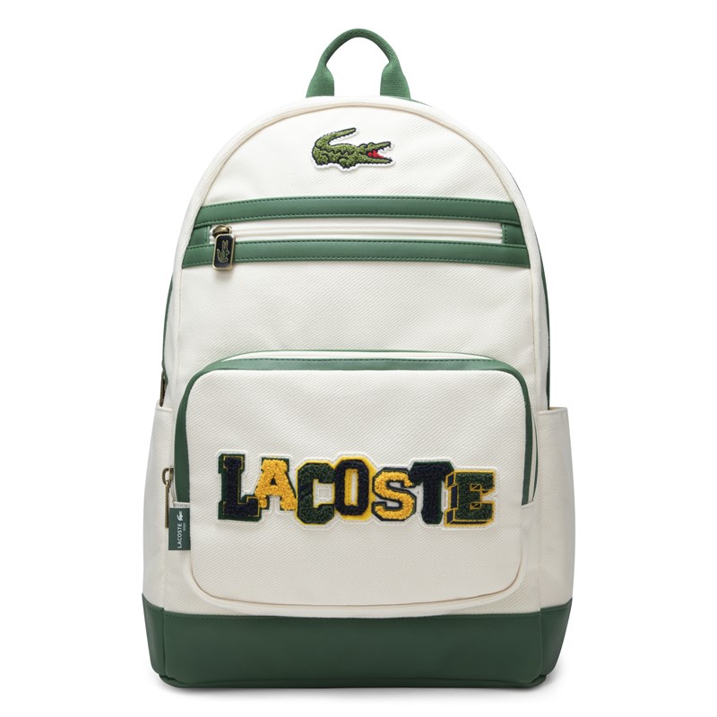 Lacoste Rygsæk Varsity Hvid/grøn 1