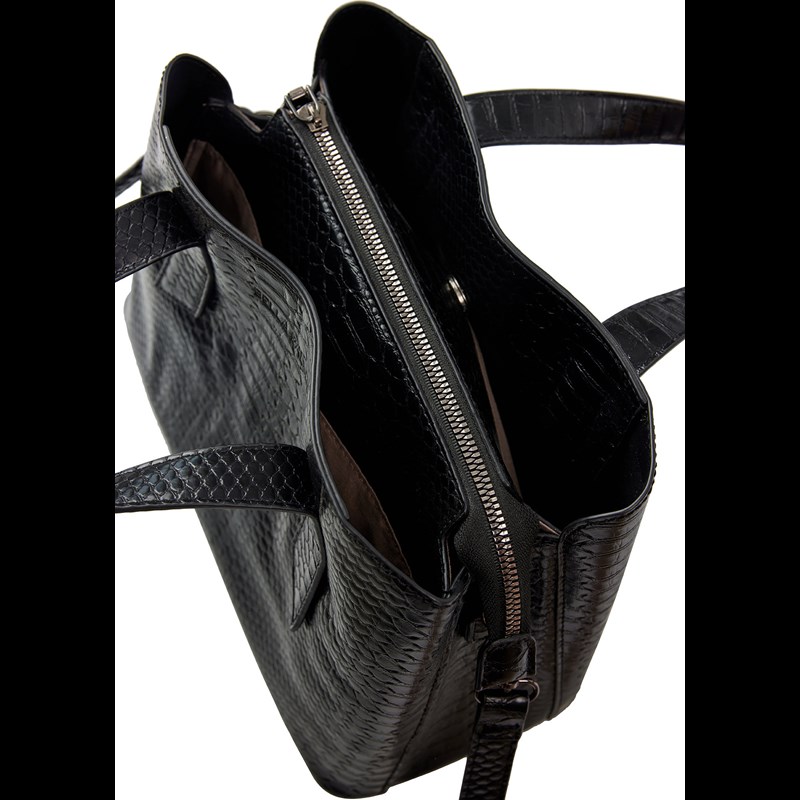 Bella Ballou Crossbody väska orm Svart 3