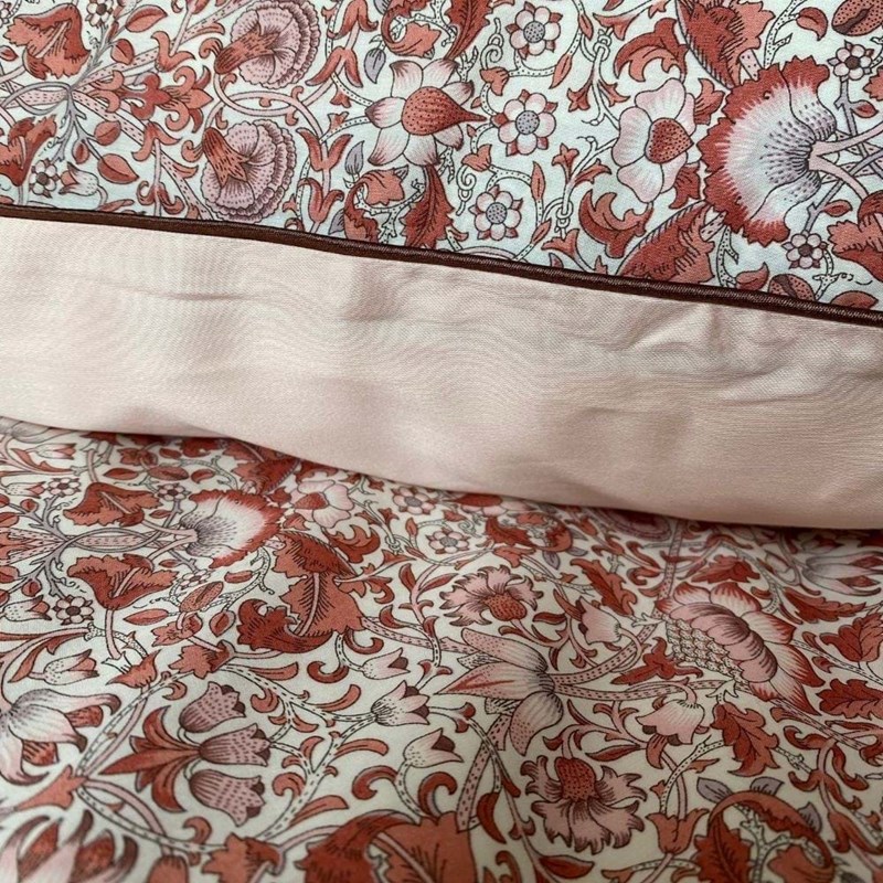 Homeyness Sengetøj Liberty Lodden  Rust 140x200 2