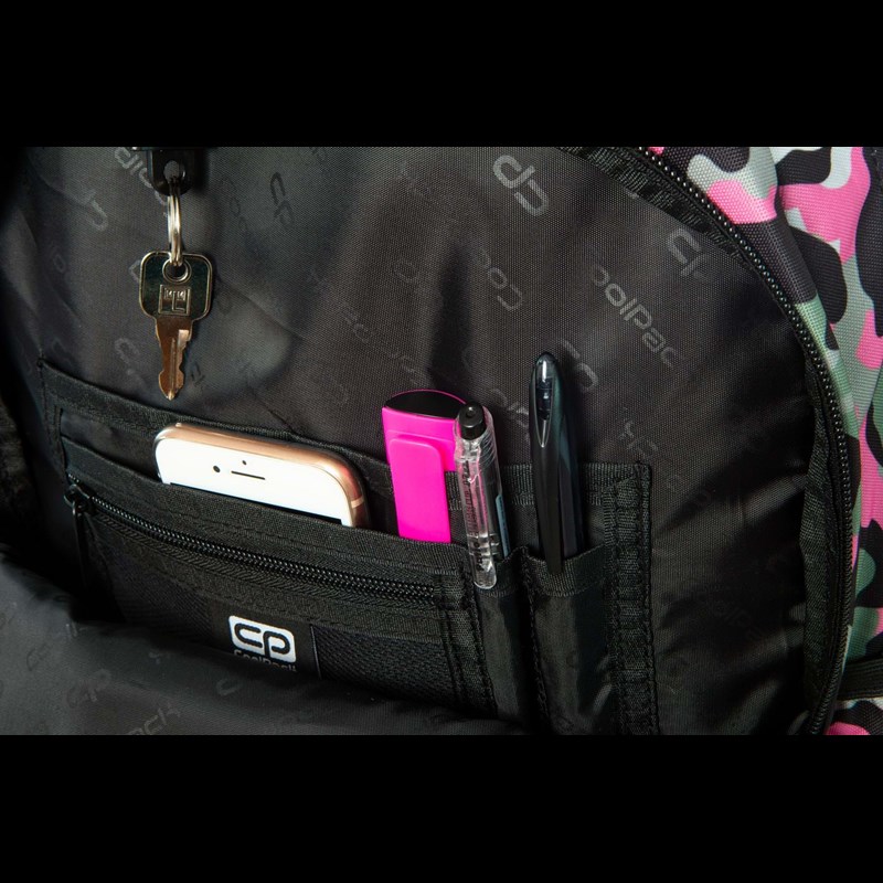 Coolpack Skoletaske Dart Pink mønstret 4