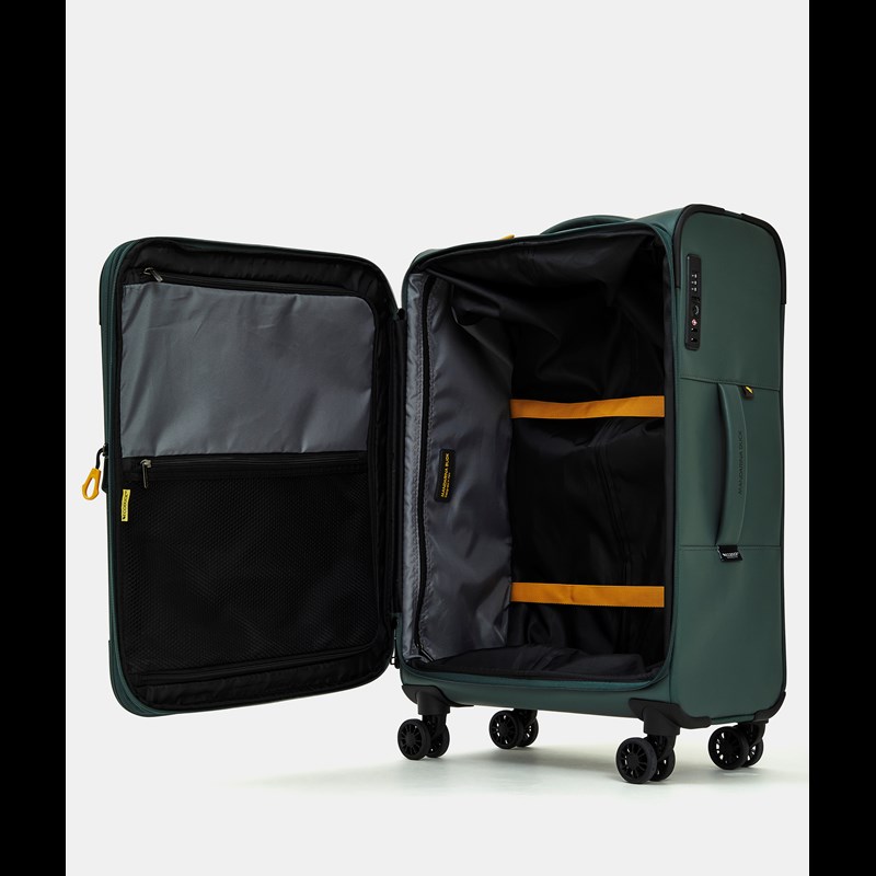 Mandarina Duck Kuffert Eco Coated Mørk grøn 67 Cm 4