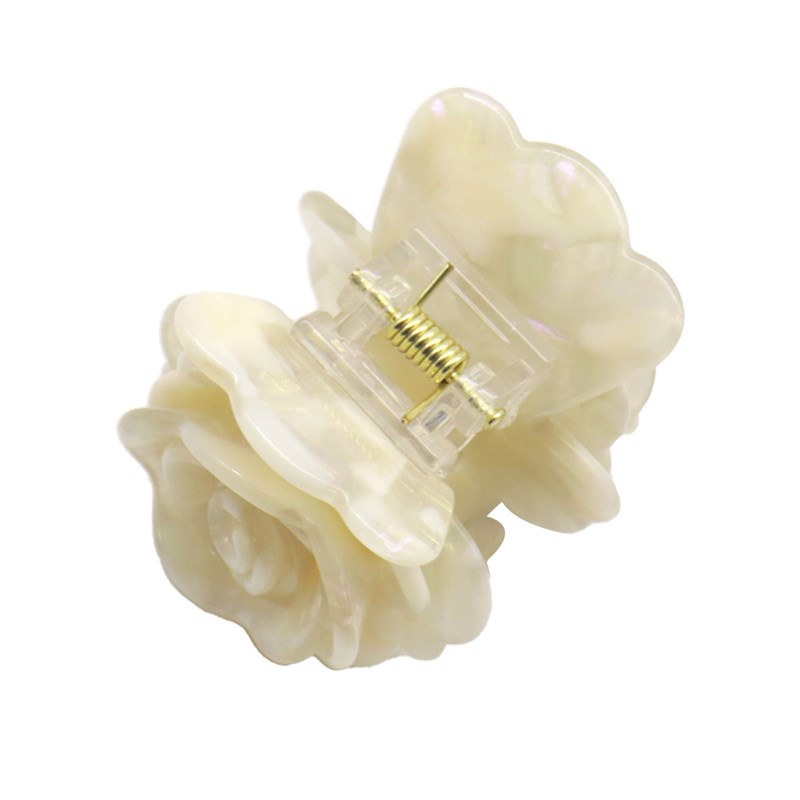 Conmé Hårklemme Rose Hvid 3